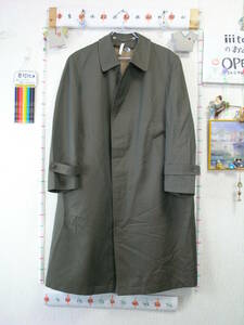 ♪服1554_P6♪ 長袖　絹混紡のビンテージなコート 毛60％+絹40％ ビンテージ 日本製 サイズBE5-106 Used ～iiitomo～