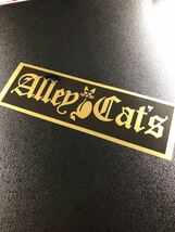 アーリーキャッツ Alley Cats ステッカー未使用品 暴走族 旧車會 CRS_画像1