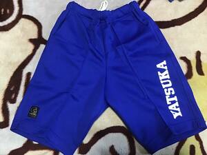  Dubey Star gym uniform gym uniform rare small size short bread half short pants G139..YATSUKA prompt decision free shipping blue × white rare *