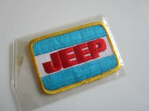 JEEP ジープ ロゴ ワッペン/ 刺繍 パッチ F1 レーシング 自動車 レーシングチーム 118