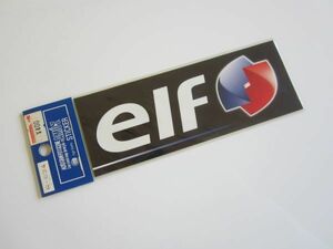 elf エルフ オイル ガソリン F1 MotoGP メーカー ステッカー /当時物 デカール 自動車 バイク オートバイ レーシング ② S38