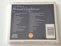 The Magic of Richard Clayderman 国内帯付2CD NEWSOUND LTD, PYCD202D 95年ベスト,愛しのクリスチーヌ,木漏れ日の詩,午後の旅立ち,心の春_画像2