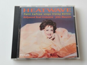 Patti LuPone sings Irving Berlin HEATWAVE CD PHILIPS US 446406-2 95年作品,Hollywood Bowl Orchestra,John Mauceri,パティ・ルポーン