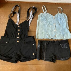 ⑧ショートパンツ、キャミ、サロペットまとめ売り