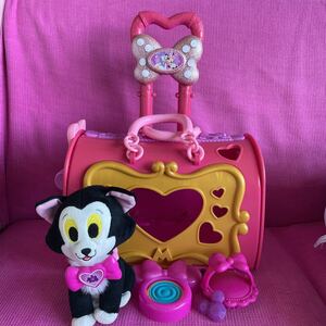  minnie Chan Figaro outing Carry case Disney store buy goods 