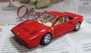 * ultra rare out of print *Burago*1/24*1984 Ferrari 288 GTO red 