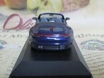 ★レア絶版*ディーラー限定*Minichamps PMA*1/43*Porsche 911 (992) Carrera 4S Cabriolet ジェンシャンブルー*ポルシェ_画像4