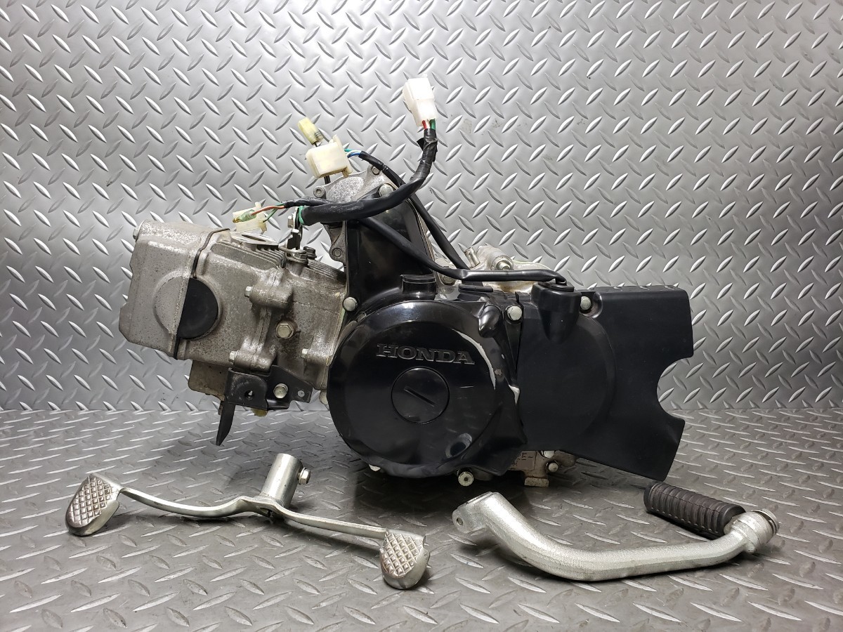 大阪売り C50 スーパーカブ エンジン C50E 4速 セル付き 動作未確認の
