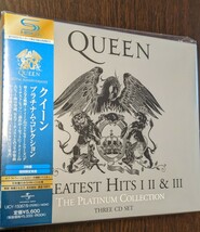 M 匿名配送 国内盤 SHM-CD クイーン プラチナム・コレクション 3CD 4988005667854　queen フレディー・マーキュリー_画像1