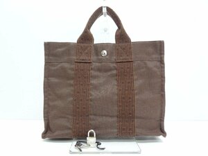 HERMES エルメス エールラインPM ハンドバッグ トートバッグ ナイロンキャンバス ToteBags ☆P