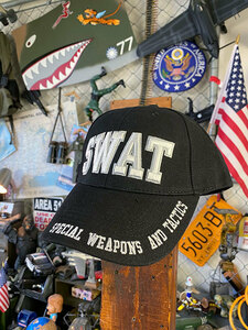 米特殊部隊SWAT（スワット）ミリタリーキャップ ■ アメリカン雑貨 アメリカ雑貨