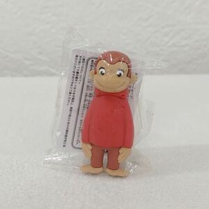 ＜未使用＞おさるのジョージ エクストラ 3D ラバー マスコット Curious George フィギュア★高さ約６cm〈F2.Aa