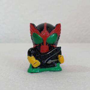 仮面ライダーオーズ（タトバコンボ）　指人形　ソフビフィギュア★高さ約４cm〈F2.B