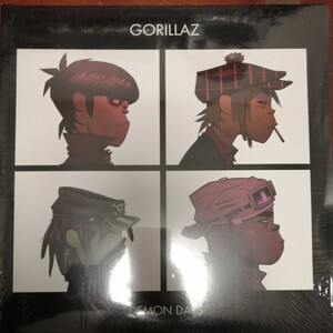 オリジナル盤 未開封 ゴリラズ Gorillaz DEMON DAYS blur ブラー デーモン アルバーン レコード LP アナログ vinyl