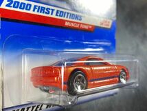 ホットウィール HOTWHEELS MUSCLE TONE 2000 FIRST EDITIONS USカード_画像4