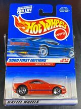 ホットウィール HOTWHEELS MUSCLE TONE 2000 FIRST EDITIONS USカード_画像2