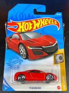 ホットウィール HOTWHEELS 17 ACURA NSX アキュラ HONDA ホンダ 赤