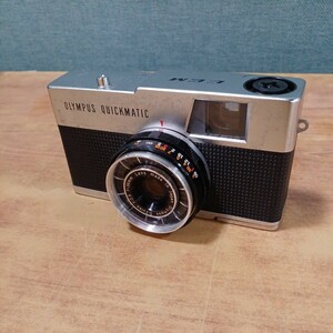 OLYMPUS QUICMATIC EEM オリンパス フィルムカメラ レトロ アンティーク 当時物 中古 通電のみOK ジャンク 長期保管