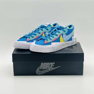 【新品未使用】 Nike Blazer Low sacai KAWS Neptune Blue DM7901-400 27cm カウズ サカイ ナイキ ブレーザー ロー ネプチューンブルー