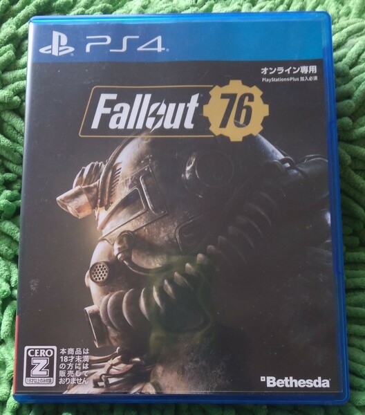 即決送料込み！☆PS4 Fallout76 フォールアウト 76 オンライン専用