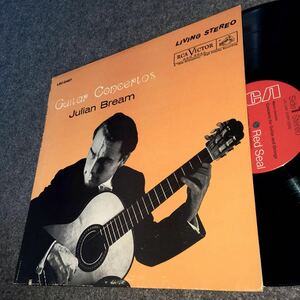 ジュリアン・ブリーム/JULIAN BREAM/GUITAR CONCERTOS/20世紀ギター名手/RCA VICTOR RED SEAL/LSC-2487/1960年