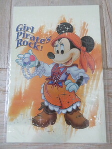 TDR 東京ディズニーリゾート Artist Collection ［Girl Pirate Minnie] パイレーツ カリブの海賊 ミニー ポストカード