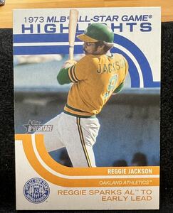 2022 Topps Heritage High Number All-Star Highlights レジー・ジャクソン Reggie Jackson #ASGH-5