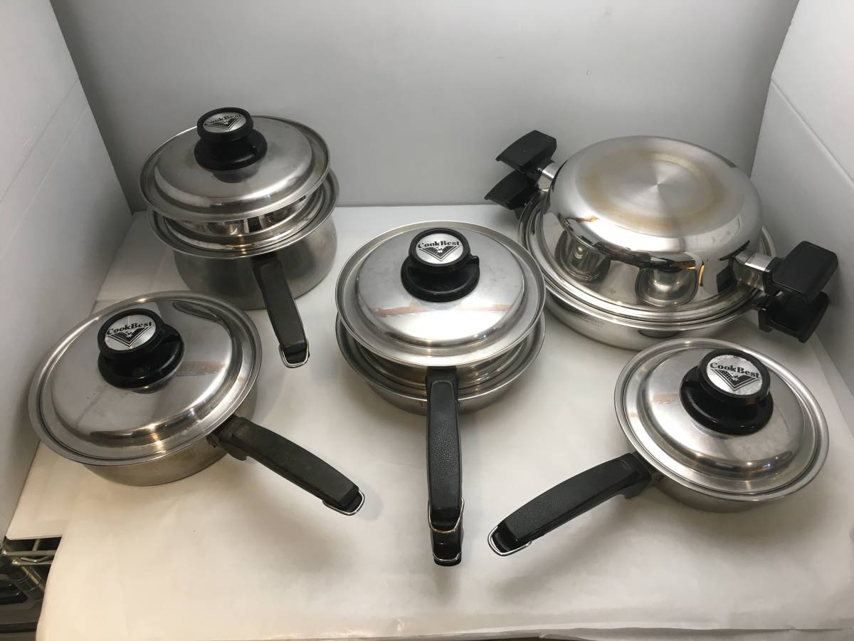 ヤフオク! -「クックベスト」(鍋) (調理器具)の落札相場・落札価格