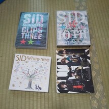 アルバム sid white tree vol9 10th sid sidnad vol10 clips three dvD まとめて 送料520 _画像1