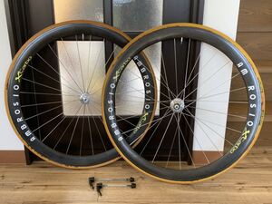 アンブロシオ　カーボンホイール　カンパニョーロレコードハブ　RECORD Campagnolo