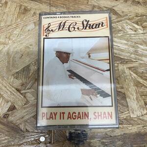 シHIPHOP,R&B M.C. SHAN - PLAY IT AGAIN, SHAN アルバム,名作 TAPE 中古品