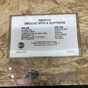 siHIPHOP,R&B SMOOVE - SMOOVE WITH A RUFFNESS album,PROMO record TAPE secondhand goods 