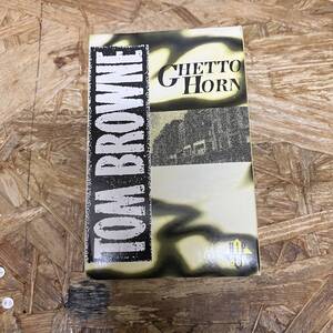 maHIPHOP,R&B GHETTO HORN - TOM BROWNE single,MIX VERSION TAPE secondhand goods 