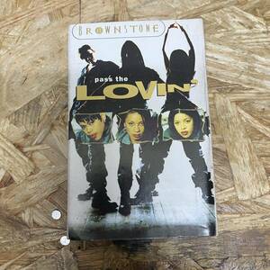 ミ HIPHOP,R&B BROWNSTONE - PASS THE LOVIN' シングル,名曲 TAPE 中古品