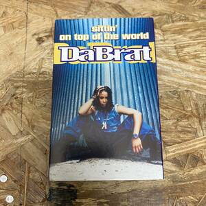 メ HIPHOP,R&B DA BRAT - SITTIN' ON TOP OF THE WORLD INST,シングル TAPE 中古品