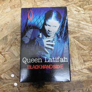 moHIPHOP,R&B QUEEN LATIFAH - BLACK HAND SIDE INST, single TAPE secondhand goods 