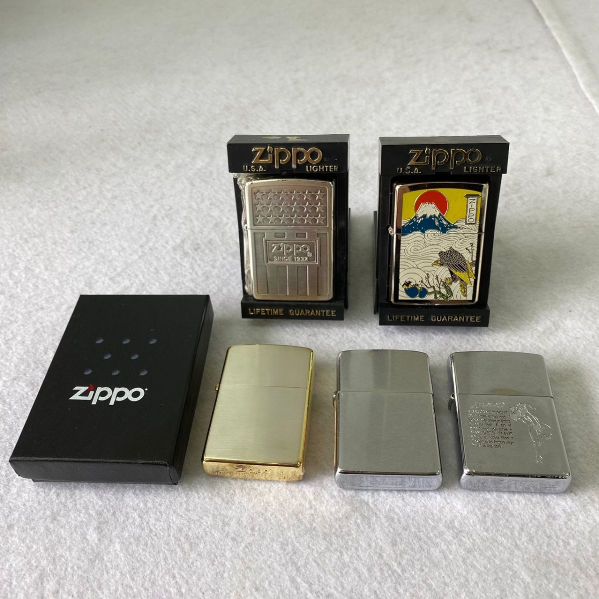 ヤフオク! -「zippo アメリカ国旗」の落札相場・落札価格