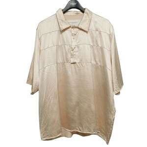 カミエルフォートヘンス camiel fortgens　 SILK POLO SHIRT シルク半袖シャツ 商品番号：8071000067425-071S-HBLM