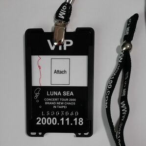 LUNA SEA　ルナシー　2000台湾台北公演　VIP席パス　チケット半券　写真　フライヤー　切り抜き（現地含め）VCDなど