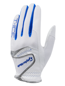  new goods # free shipping # TaylorMade #2023.4#T-ICE summer glove #TJ162# white | blue #2 sheets #25CM#.. make W cooling function #