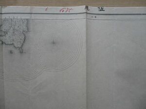 り1985 5万分1地図　長崎県　佐尾　昭和14年　陸地測量部参謀本部