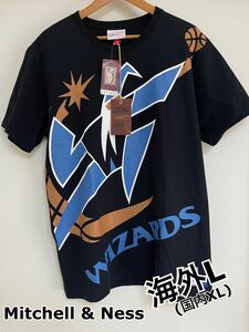 【新品】Mitchell&Ness Washington wizards T