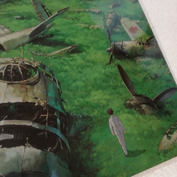 保護袋入! 風立ちぬ.ポストカード.スタジオジブリ.ジブリカード THE WIND RISES 劇中ビジュアル 宮崎駿監督作品ラストの長編アニメ映画g