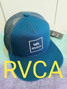 【新品 RVCA】ルーカ シンプルロゴ メッシュキャップ VA ALL THE WAY TRUCKER BD041931