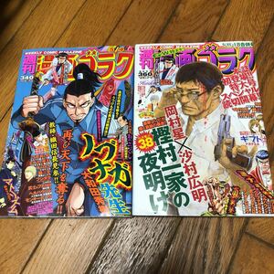 ☆週刊漫画ゴラク 2018年5月4日号 5月11・18日号 2冊セット☆