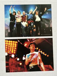 ローリングストーンズ AT THE MAX 上映記念ポストカード 2枚組セット未使用品 the rolling stones.1993年札幌 IMAXシアター