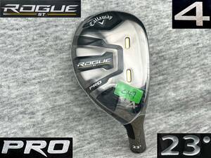 ★CT247★ ツアー支給品 PROTO TCシリアル ROGUE ST PRO #4 23.0° (リアル 23.3°) ◆ ローグ ST プロ ハイブリッド TOUR ISSUE