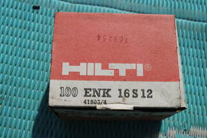 HILTI　１００ENK1６S１２、１００NK27S１２　２箱セット　開封済み　