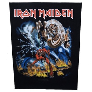 IRON MAIDEN アイアンメイデン Number Of The Beast バックパッチ オフィシャル