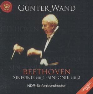 ベートーヴェン:交響曲第1番＆第2番 / ギュンター・ヴァント＆北ドイツ放送交響楽団 / 1997年,1999年ライヴ録音 / RCA / BVCC-34031